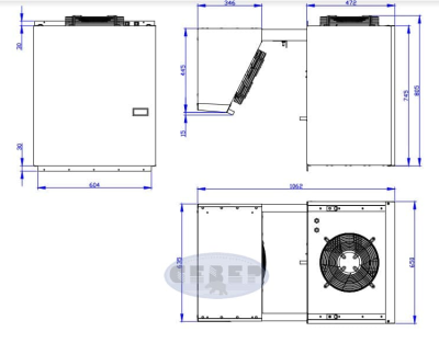 Моноблок холодильный Север BGM 218 S